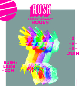 Affiche festival rush 2018 Auxarts