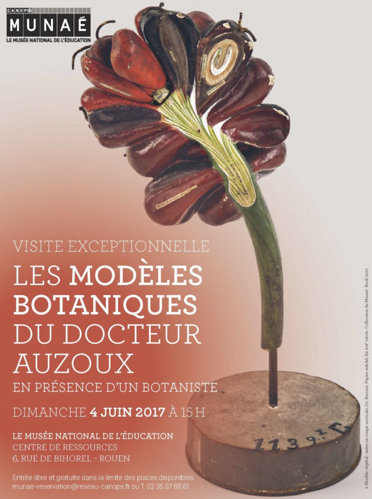 affiche belles Plantes rouen rendez-vous du 4 juin Aux Arts