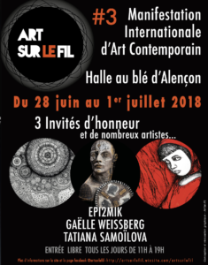 Visuel d'Art sur le fil à Alençon sur aux arts