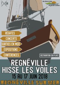 Visuel Regnéville hisse les voiles sur aux arts