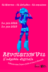 Visuel exposition RÉVOLUTION V52, L’odyssée digitale