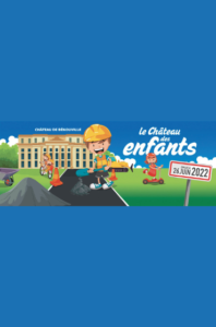 Affiche journée château des enfants au Château de Bénouville