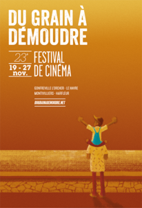 Affiche du grain à démoudre